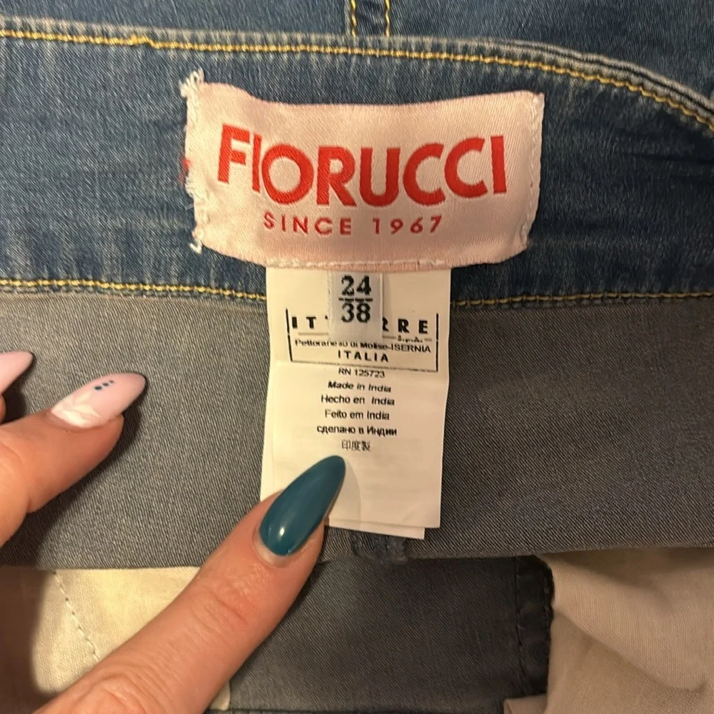 Fiorucci Denim Overalls Shorts